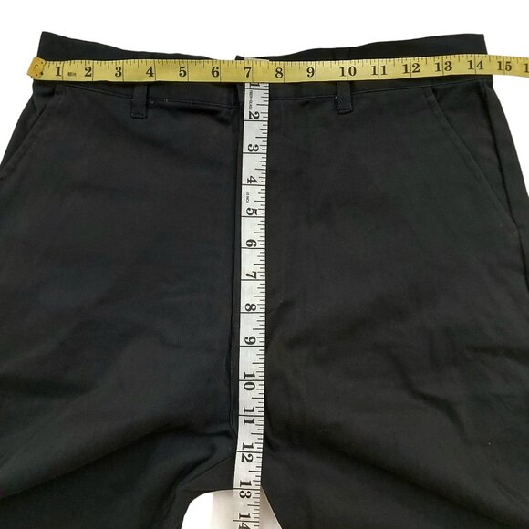 School Approved Uniform Pants Youth 18 Black Flat Front Straight Leg - Picture 8 of 10